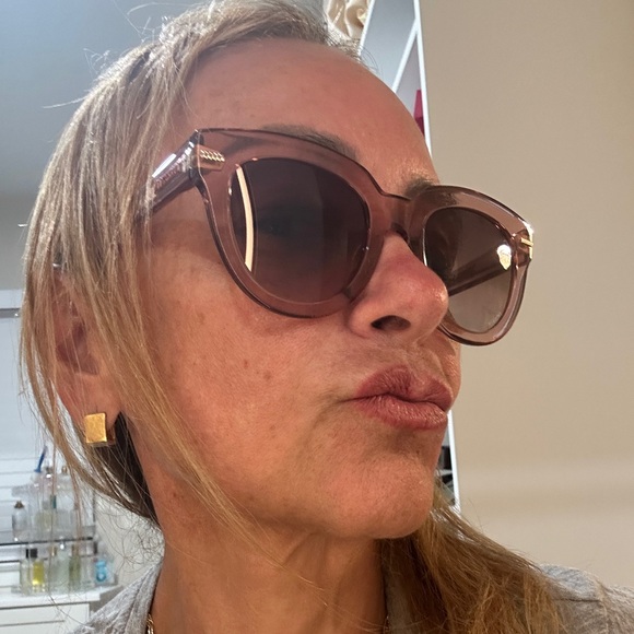 Missoni Pink Sunglasses with Gold Accents main image 7